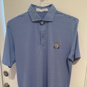 Holderness & Bourne Taylored Fit Striped Polo Shirt - Medium